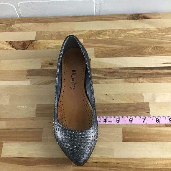 CALL it Spring ballerina sparkling shoes grey silver size 7.5 - Picture 10 of 12